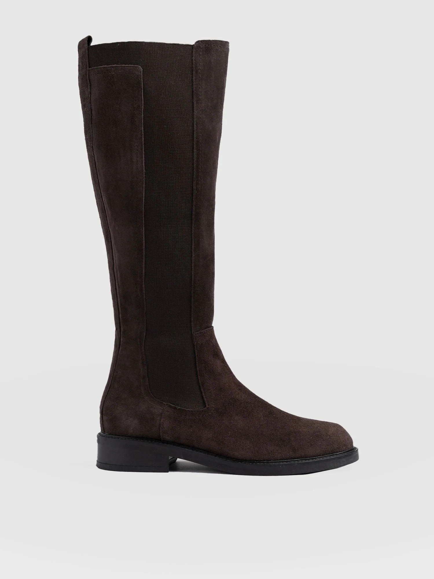 Evelyn Knee High Boot - Suede women's footwear